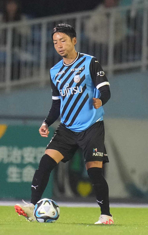 川崎F小林悠（2023年11月24日撮影）