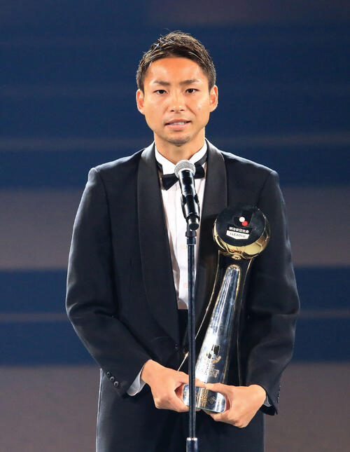 2017年12月、MVPに輝いた川崎F・FW小林