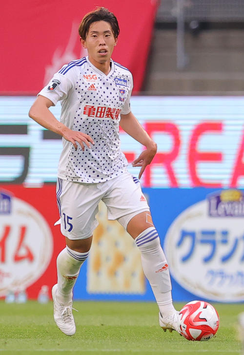 新潟DF渡辺泰基（2023年6月18日撮影）