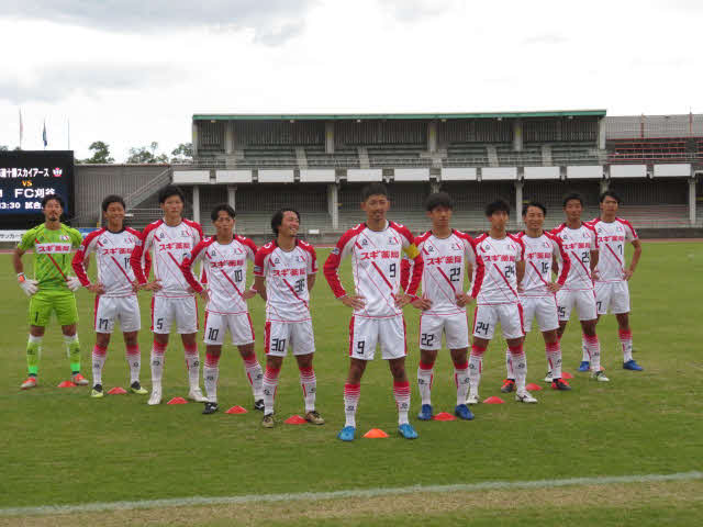 最終戦に臨むFC刈谷の先発メンバー