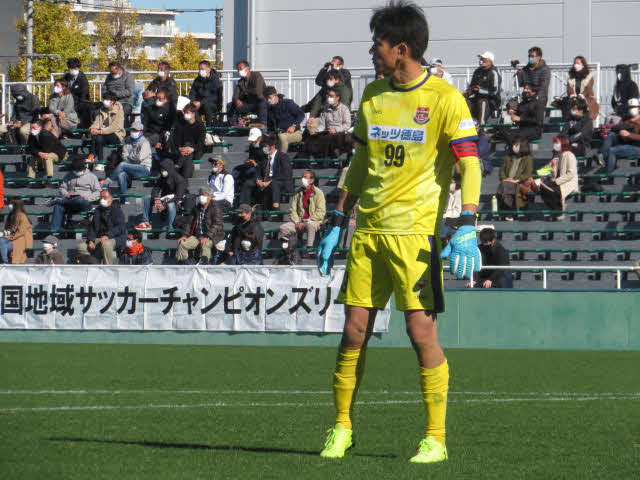 C大阪でもプレーしたFC徳島GK荻野賢次郎