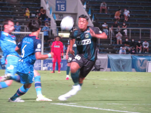 藤野は堂々としたプレーを披露