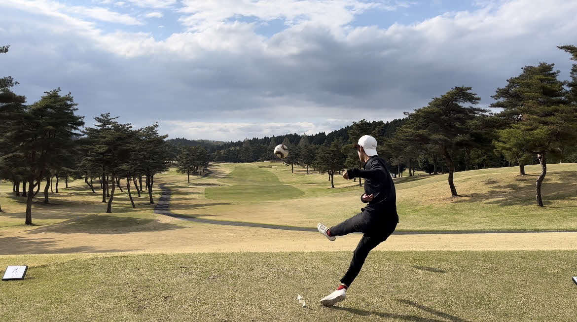 関東ツアーでプレーする柴田選手
