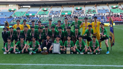 全国高校選手権埼玉県予選で優勝した昌平メンバー
