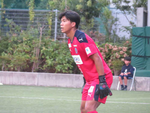 東京ユナイテッドで1試合だけプレーした上川琢選手