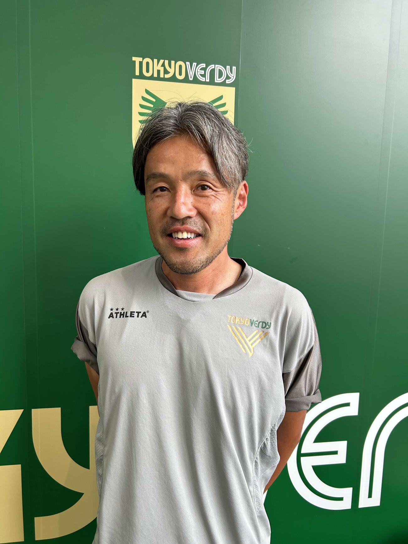 東京Vアカデミー時代にポープを育てた沖田政夫さん