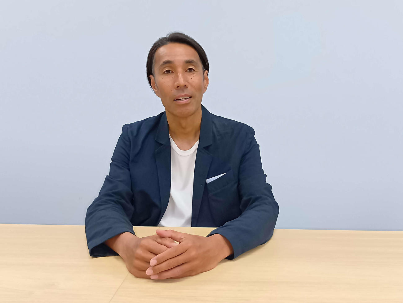 Jリーグ執行役員でサステナビリティ担当の辻井隆行さん