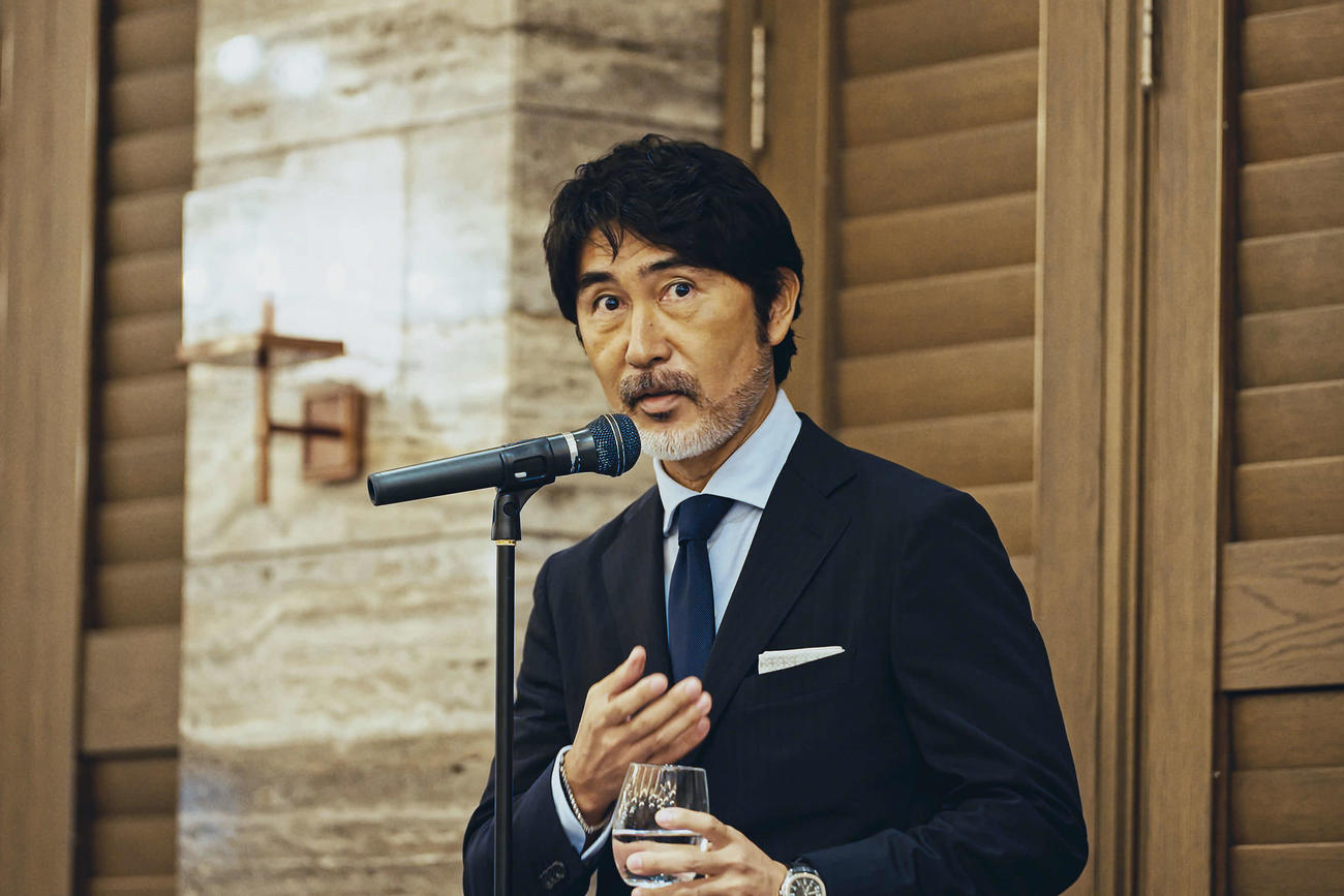 USJの遠藤貴社長（（C）ユニバーサルスポーツジャパン）