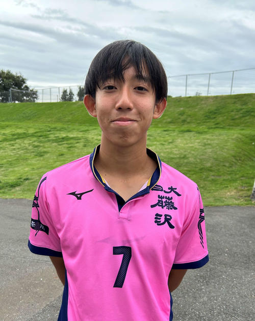 明るい性格の日大藤沢MF中村龍剛