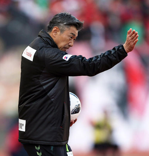 長崎の高木監督(2018年3月10日撮影)