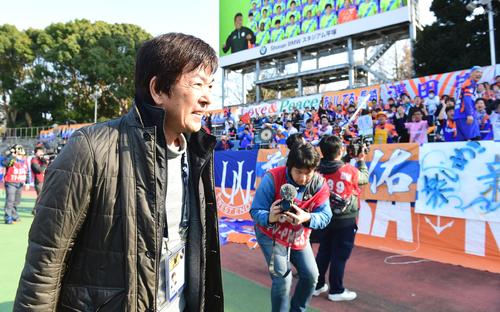 長崎高田明社長（２０１８年２月２４日撮影）