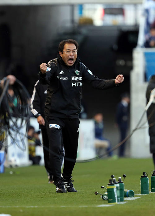 松本反町康治監督（2018年11月17日撮影）