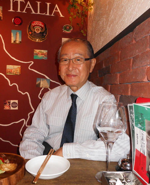 元日本ハム球団社長の藤井純一さんは現在、サッカースクールやイタリア料理店も手がける（撮影・横田和幸）