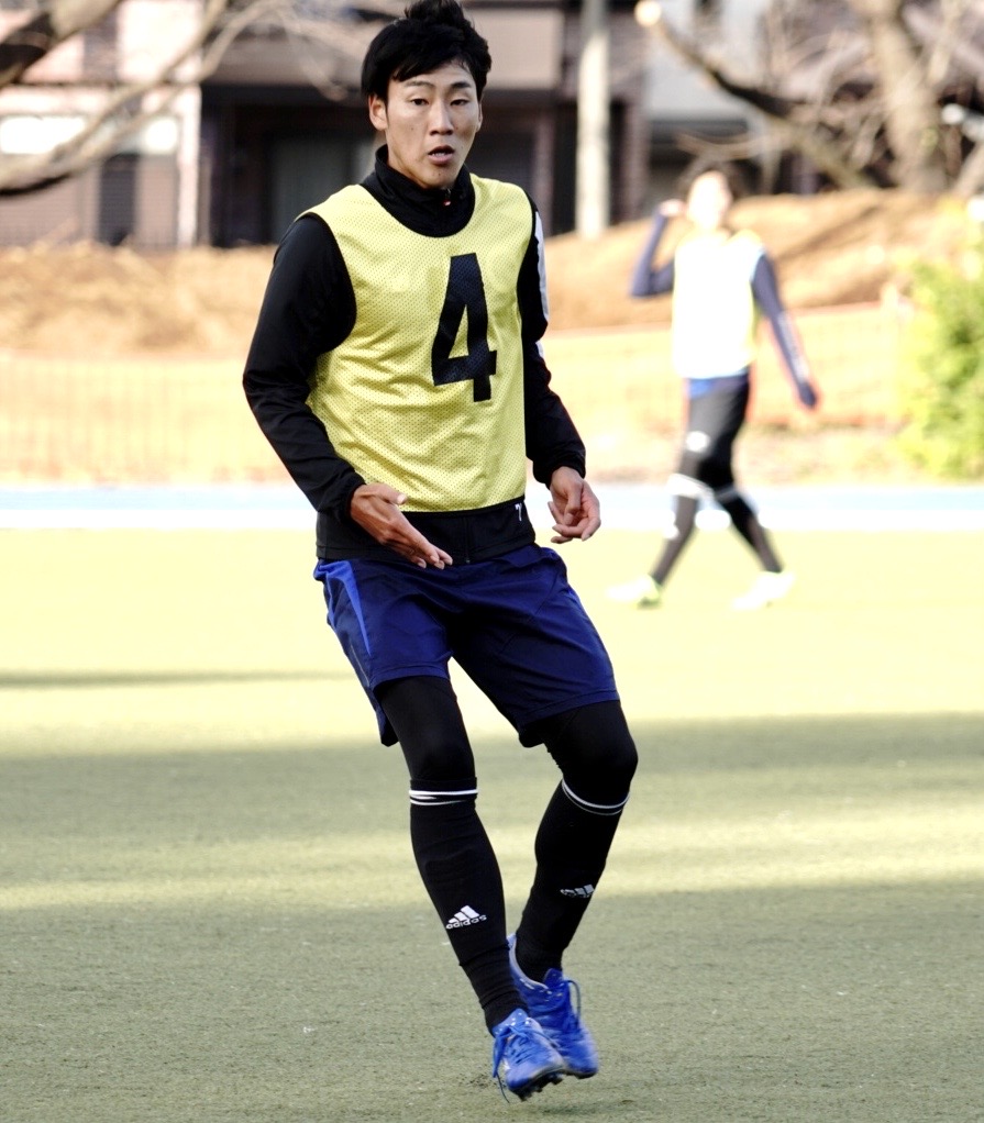 松本山雅FC入りが決まり、練習にも熱が入る住田将