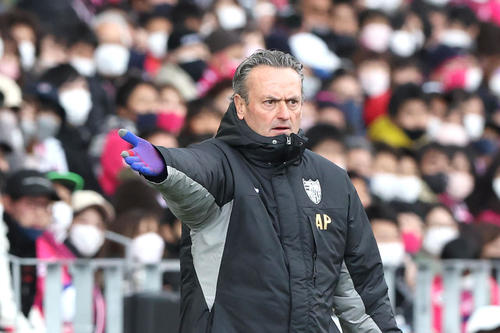アルベル監督（2022年3月6日撮影）