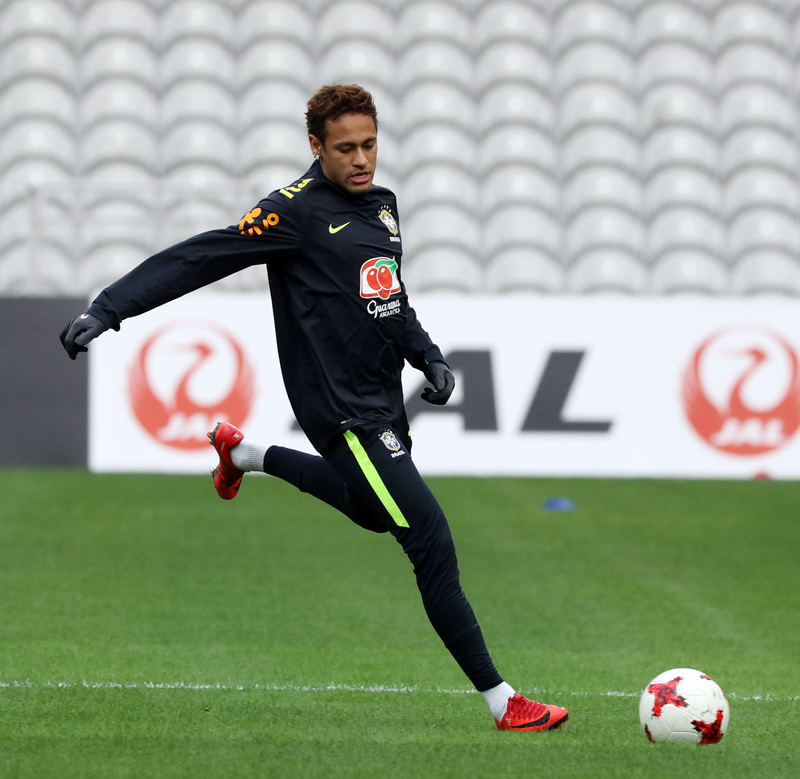 ブラジル余裕の先発公表！ネイマール、ビリアン起用 - 日本代表 : 日刊