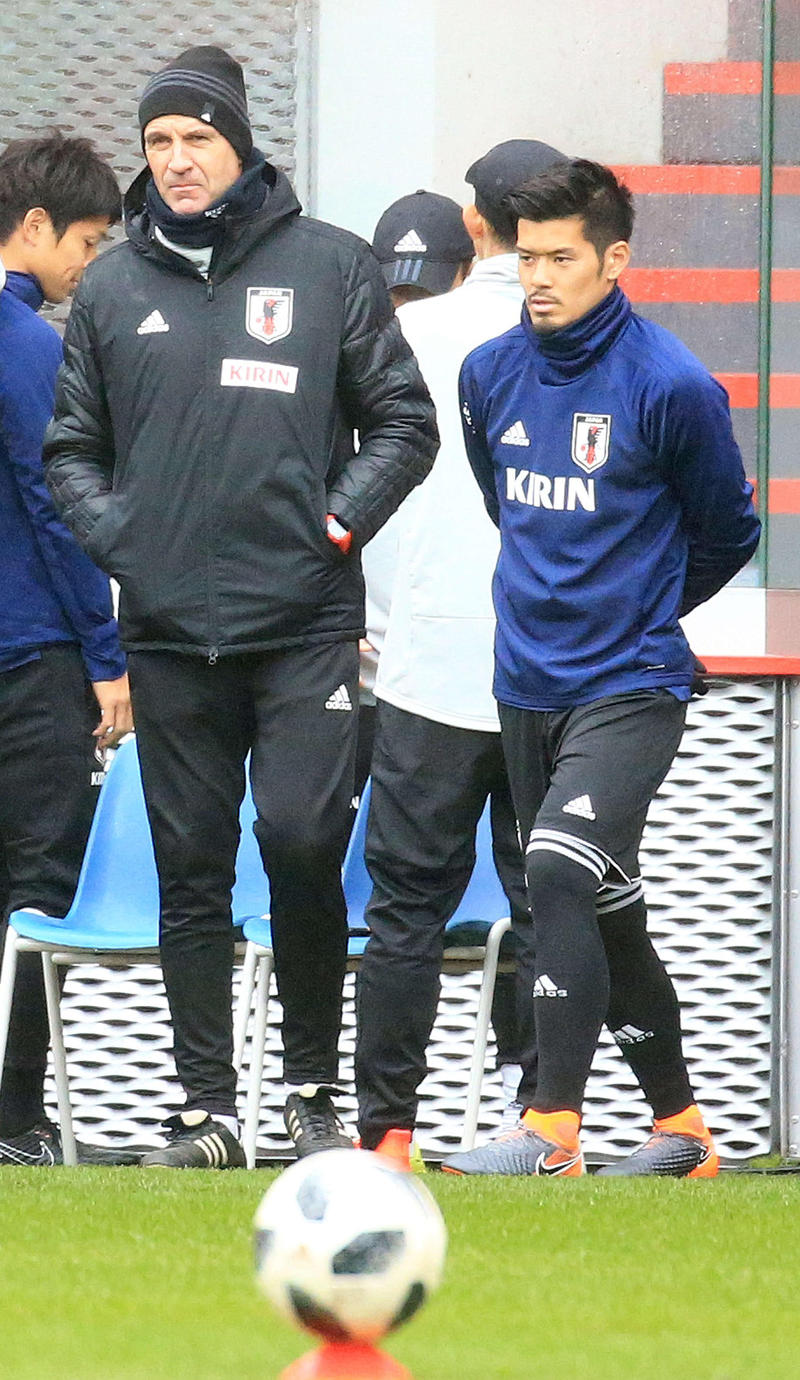 ｍｆ山口蛍 代表は役割違う 攻撃面でもアピールだ 日本代表 日刊スポーツ