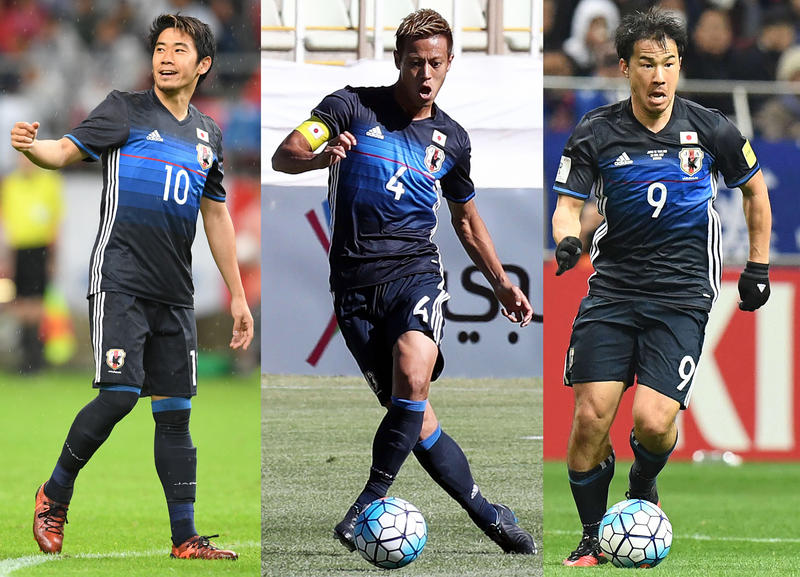 本田圭佑 岡崎慎司 香川真司 ビッグ３ 選ばれた 日本代表 日刊スポーツ