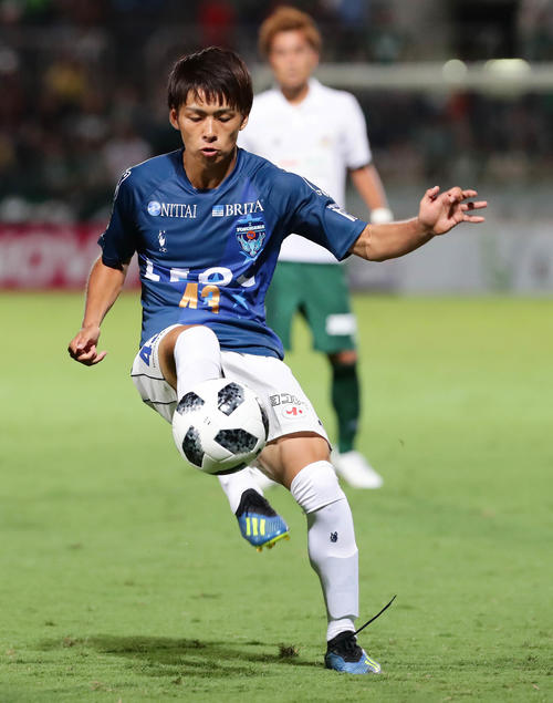 横浜FC・FW斉藤光毅（18年7月21日撮影）