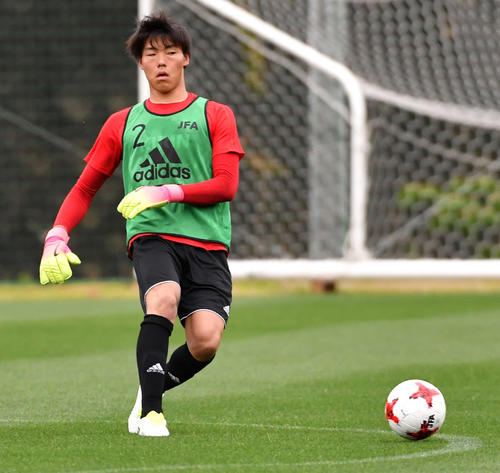 大分GK小島亨介（2017年5月13日撮影）