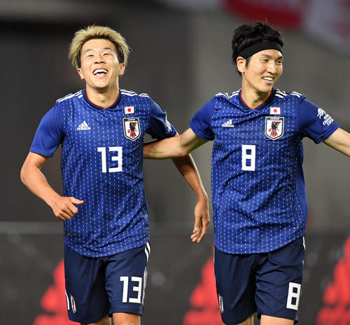 日本対エルサドバドル　ゴールを決める日本FW永井（撮影・たえ見朱実）