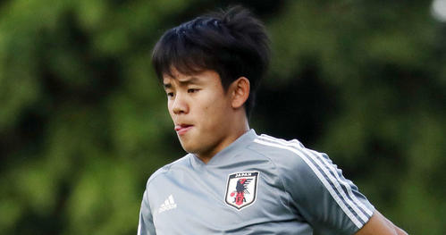 日本代表MF久保建英（19年6月撮影）