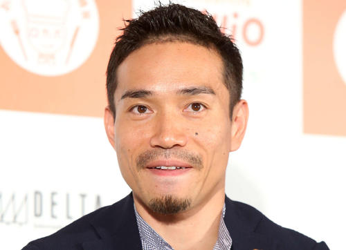 食事法について話す長友佑都（撮影・鈴木正人）