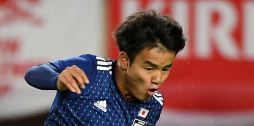 日本代表MF久保建英（19年6月撮影）