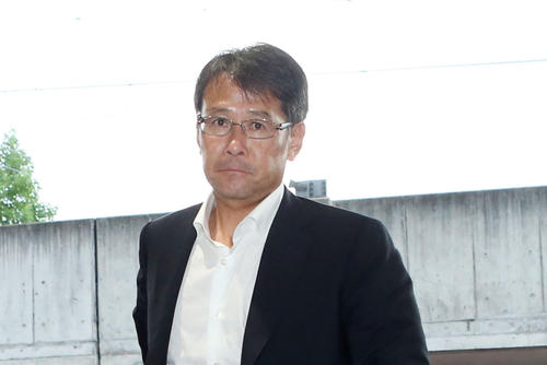 関塚技術委員長（2018年7月28日撮影）