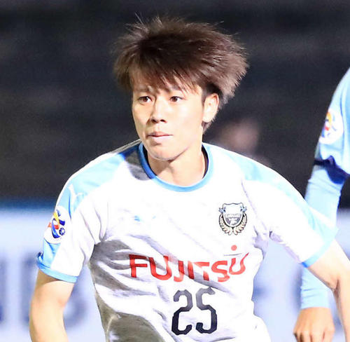 川崎F・MF田中碧（2019年3月13日撮影）