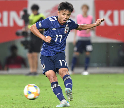 久保建英（2019年9月5日撮影）