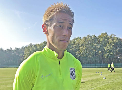 本田圭佑（2019年10月31日撮影）