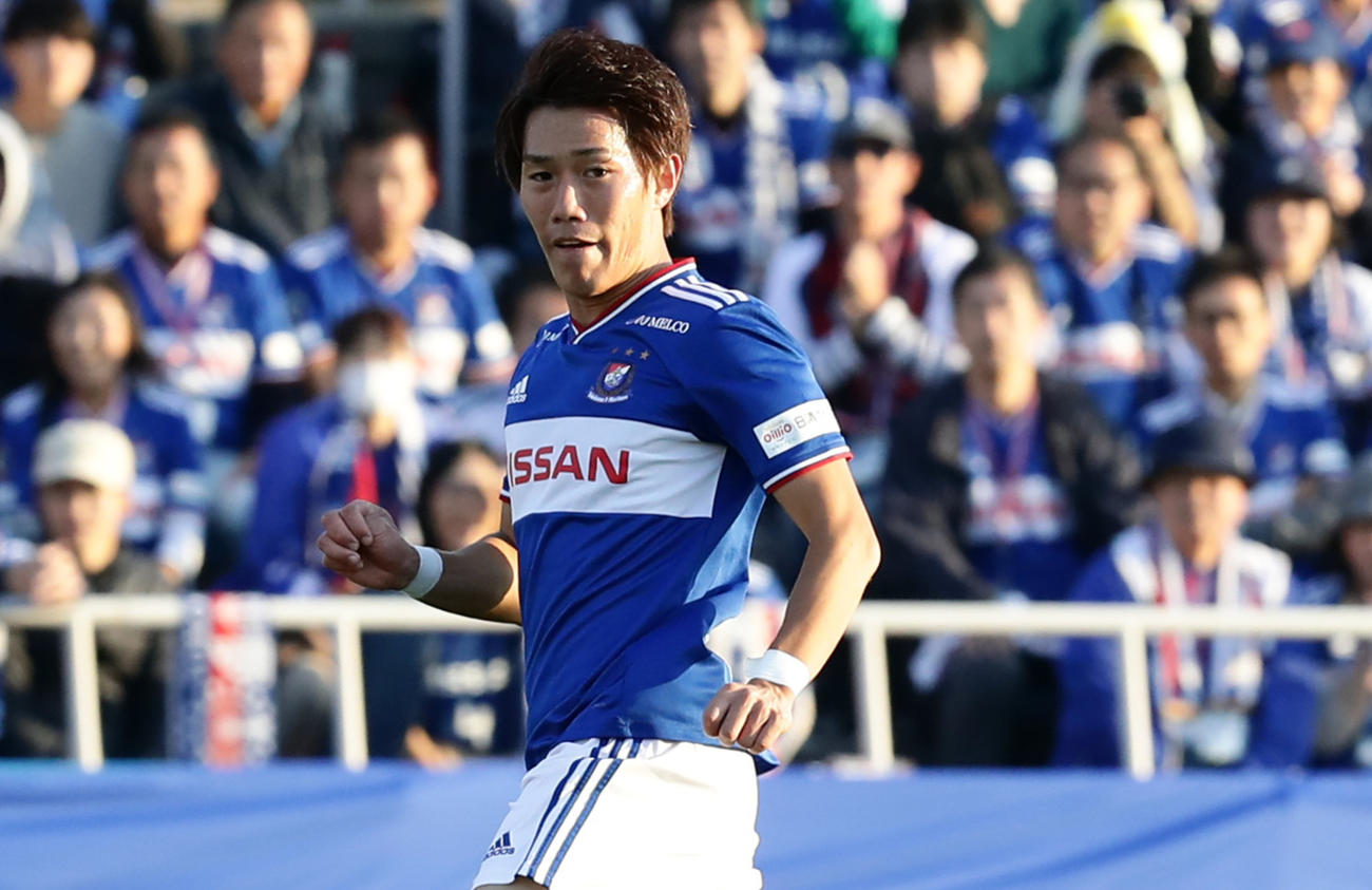 FW遠藤渓太（2019年11月9日撮影）