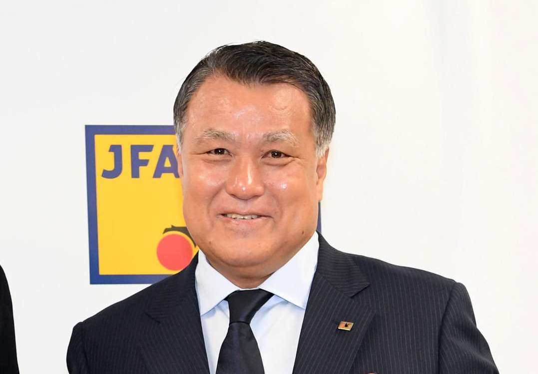 日本サッカー協会・田嶋幸三会長（2019年9月5日撮影）