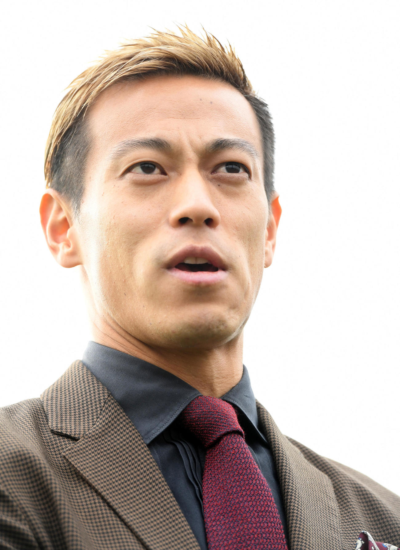 本田圭佑（2020年1月24日撮影）