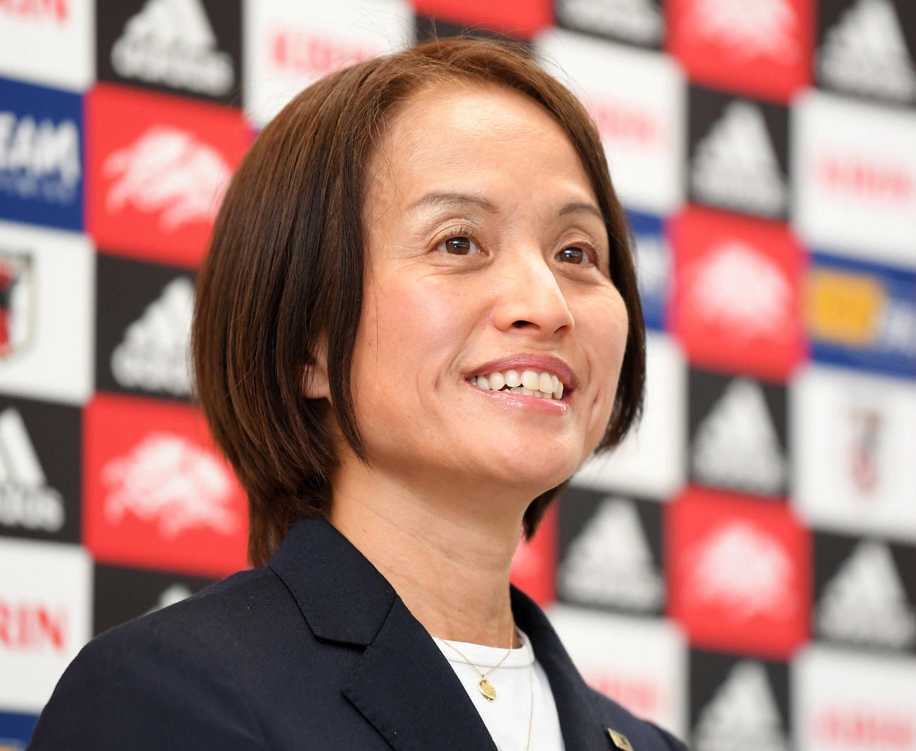 なでしこジャパンの高倉麻子監督（2019年11月29日撮影）