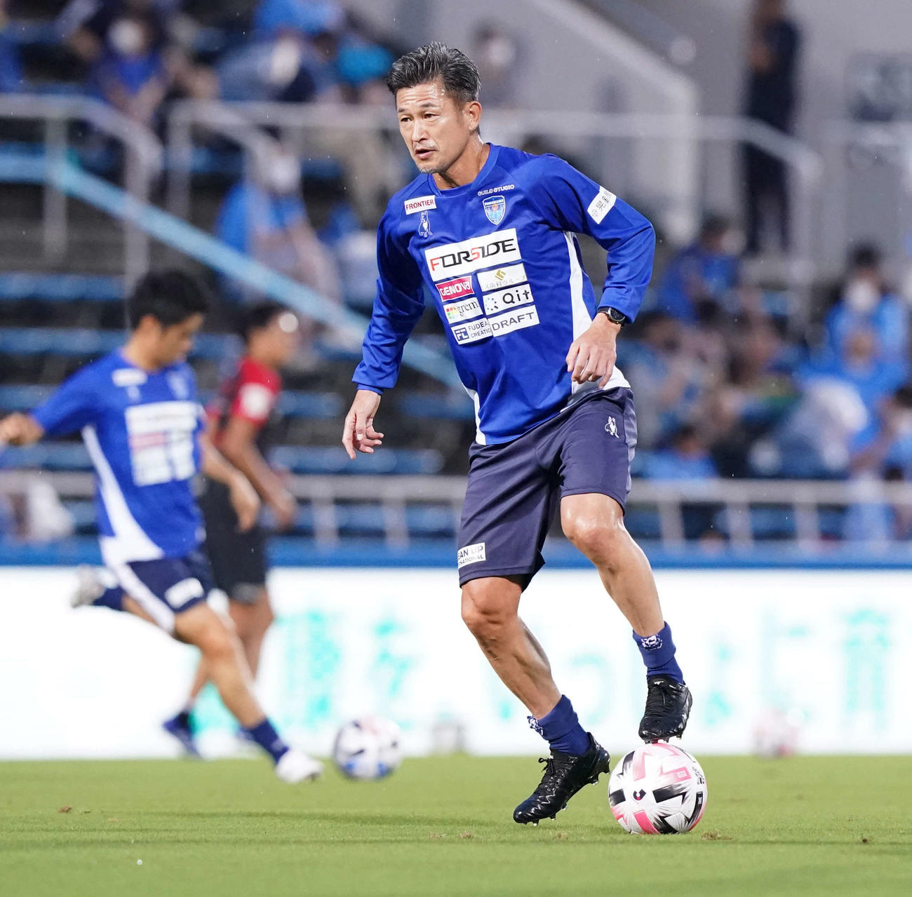 横浜FCカズ（2020年9月13日撮影）