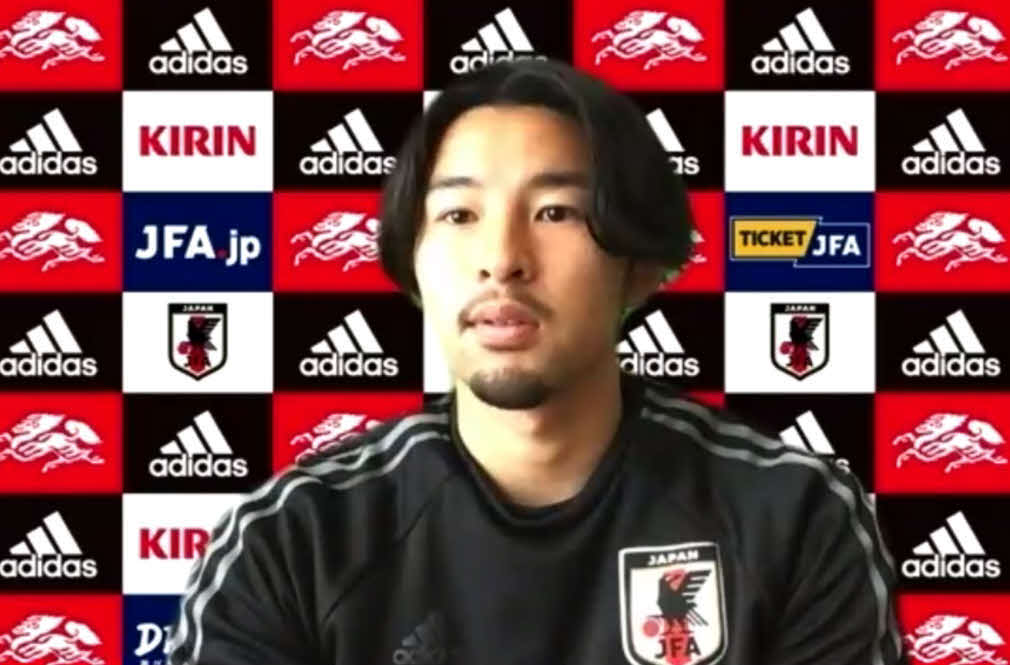 オンラインで取材に応じるMF中山