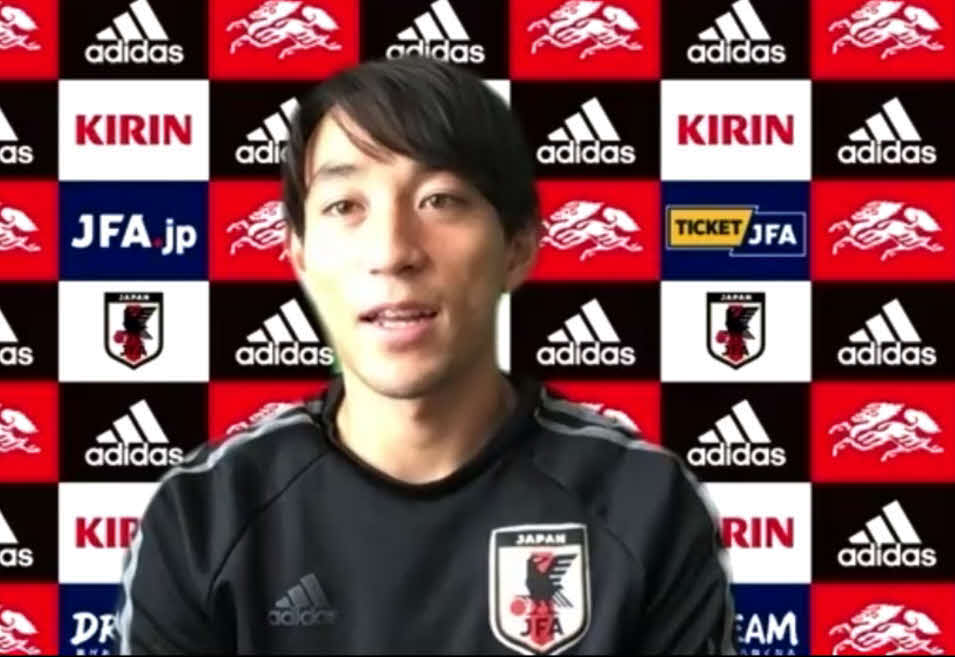 オンラインで取材に応じるMF三好