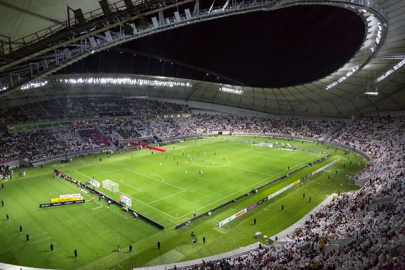 22年W杯カタール大会でも使用されるハリファ国際スタジアム