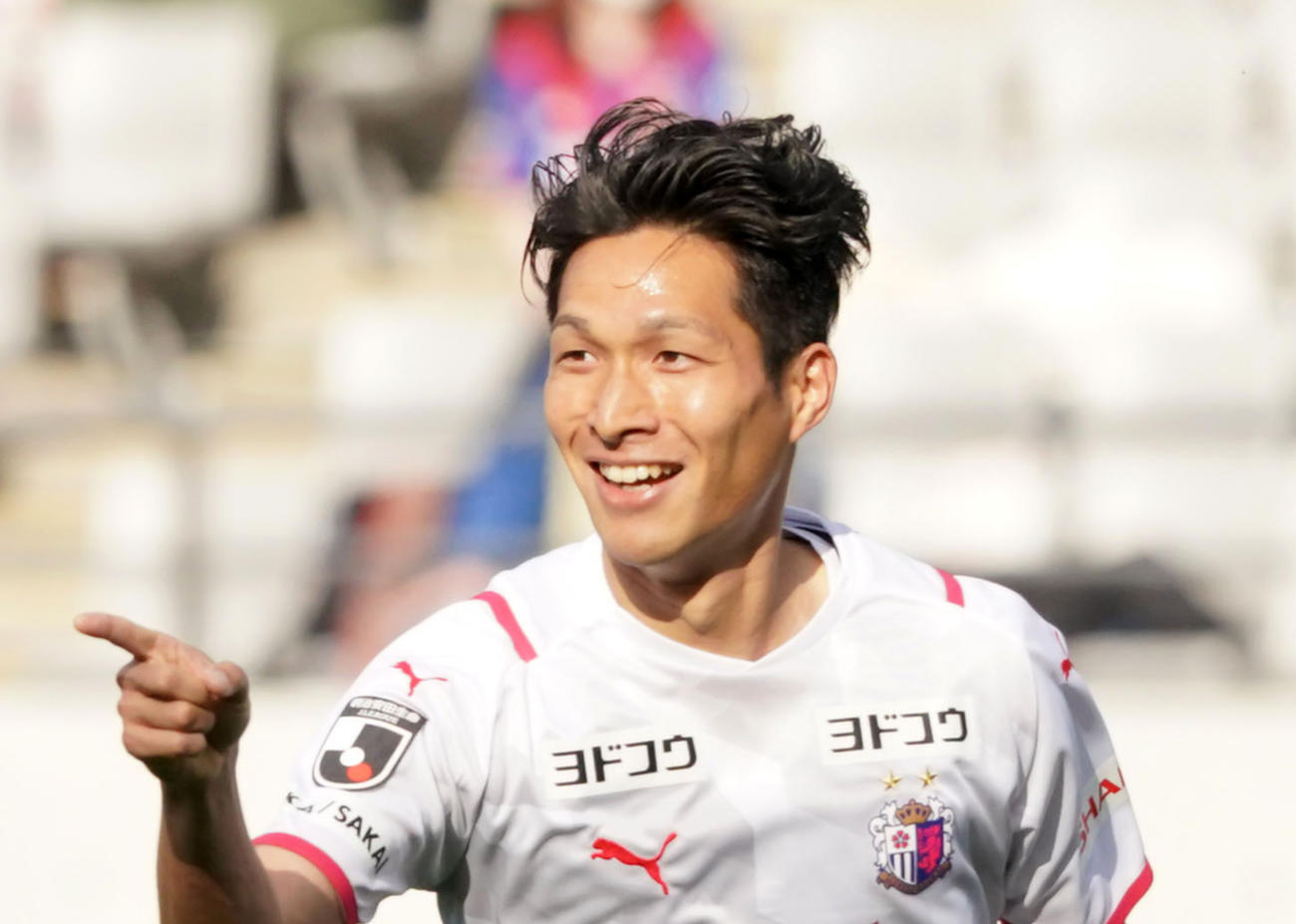 C大阪MF原川力（2021年3月6日撮影）
