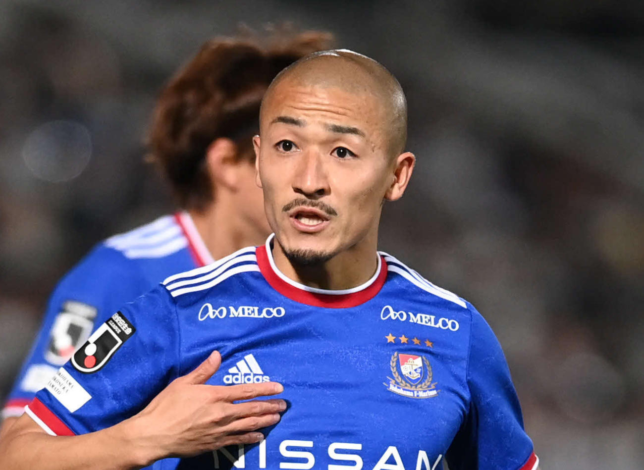 横浜FW前田大然（2021年3月17日撮影）