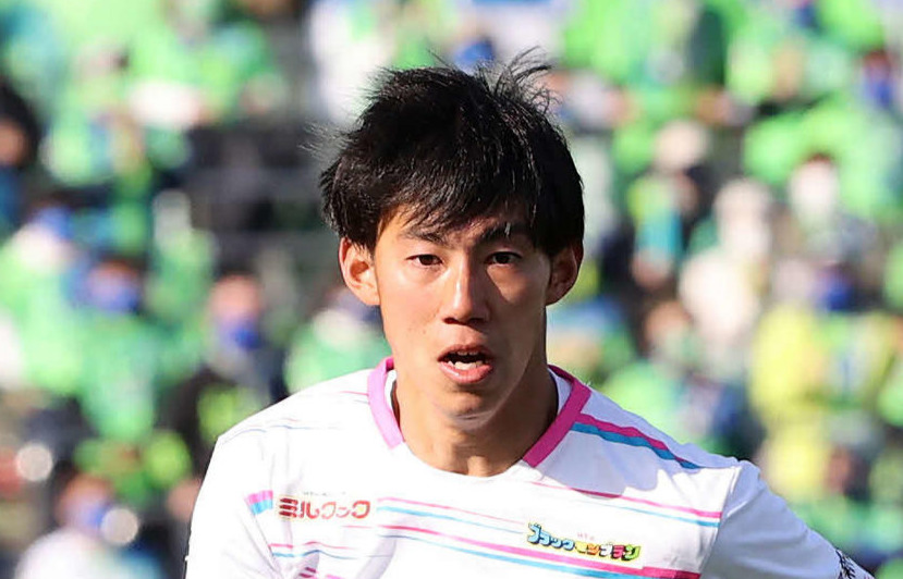 鳥栖DF中野（21年2月撮影）
