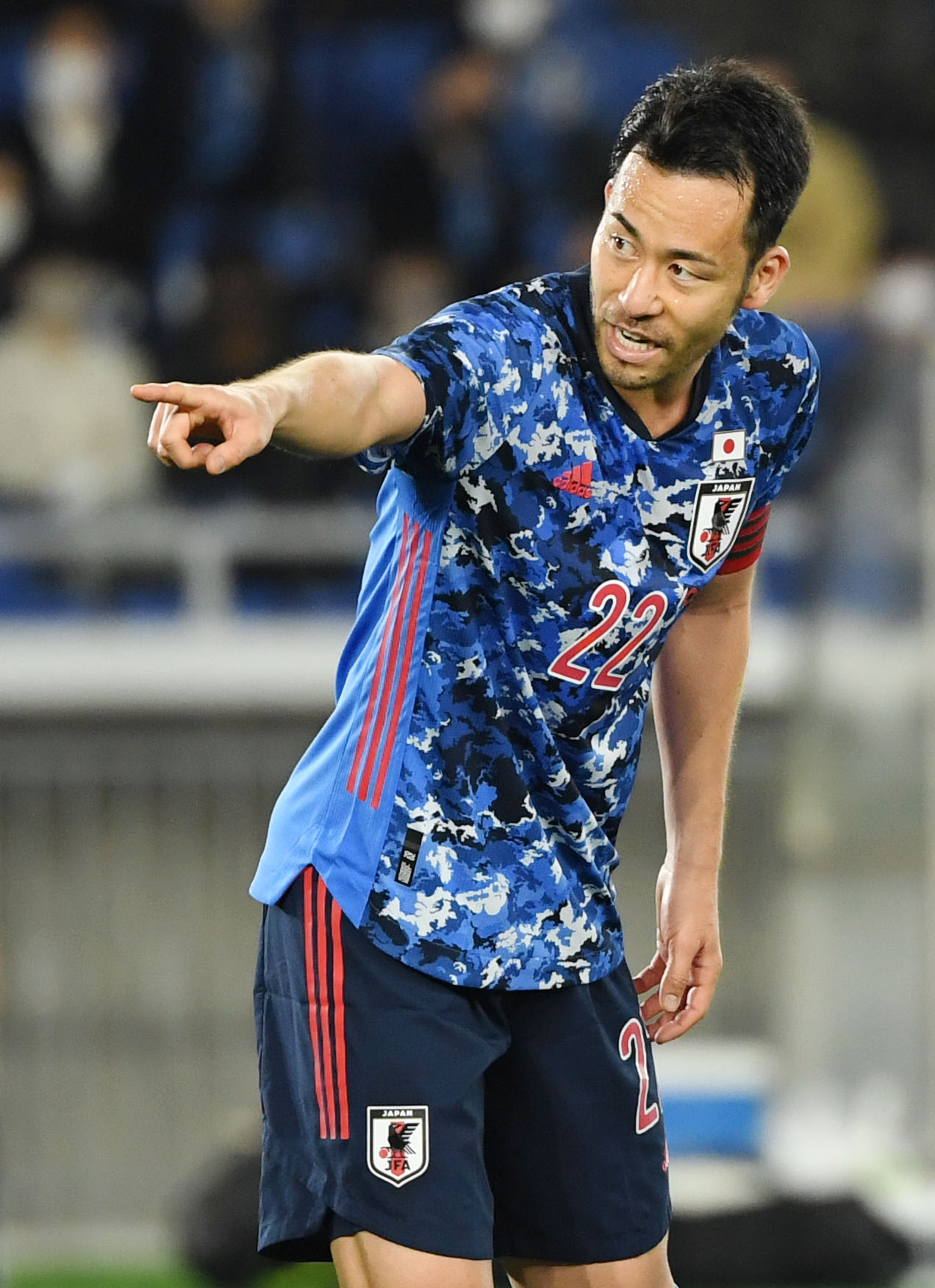 吉田麻也（2021年3月25日撮影）