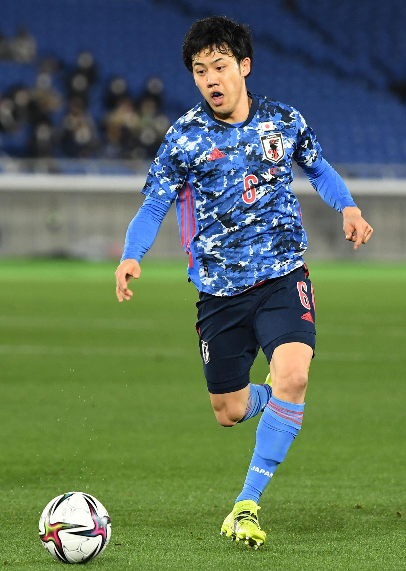 遠藤航（2021年3月25日撮影）