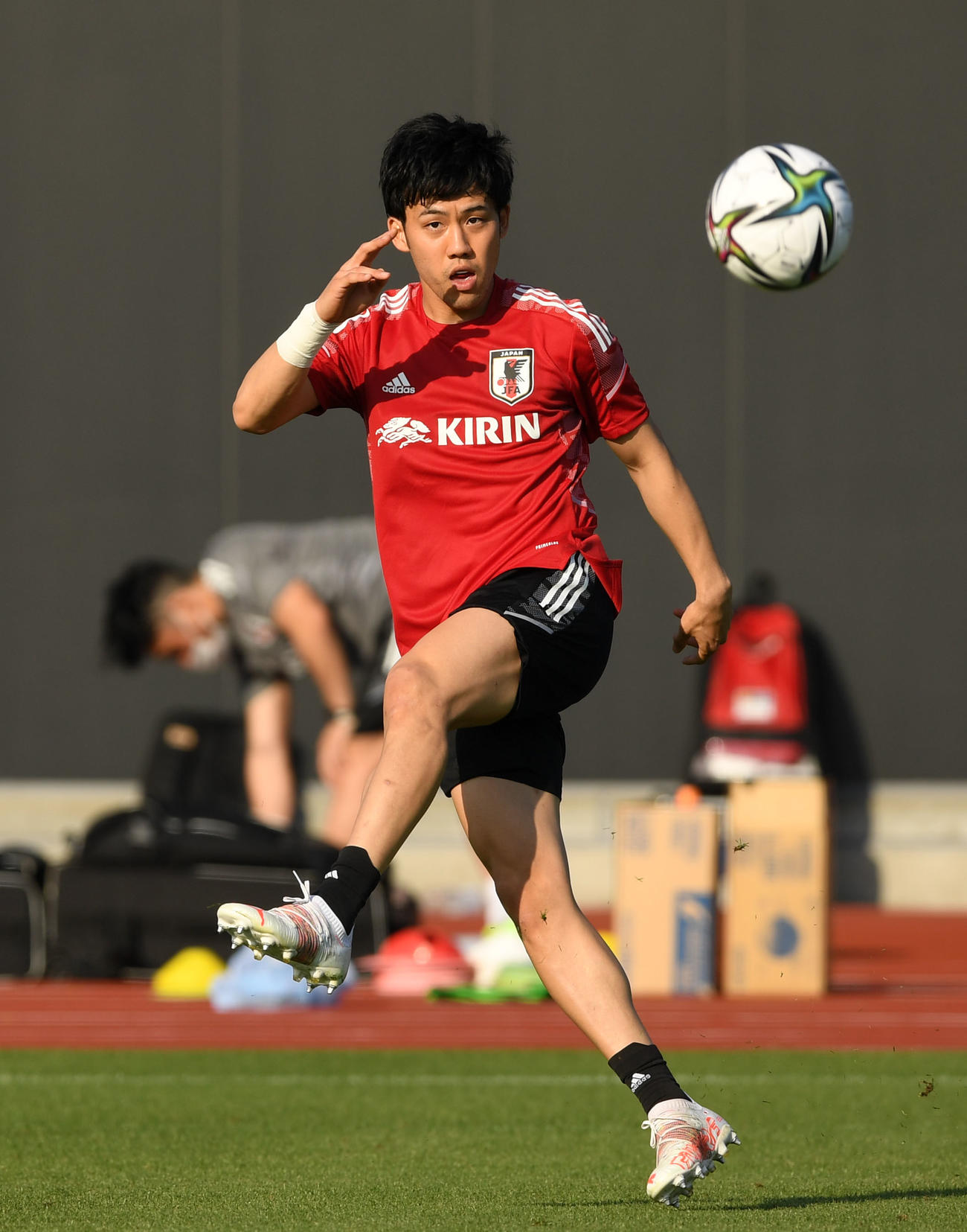 遠藤航（2021年5月31日撮影）