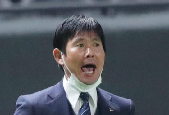 日本代表の森保一監督（21年6月撮影）