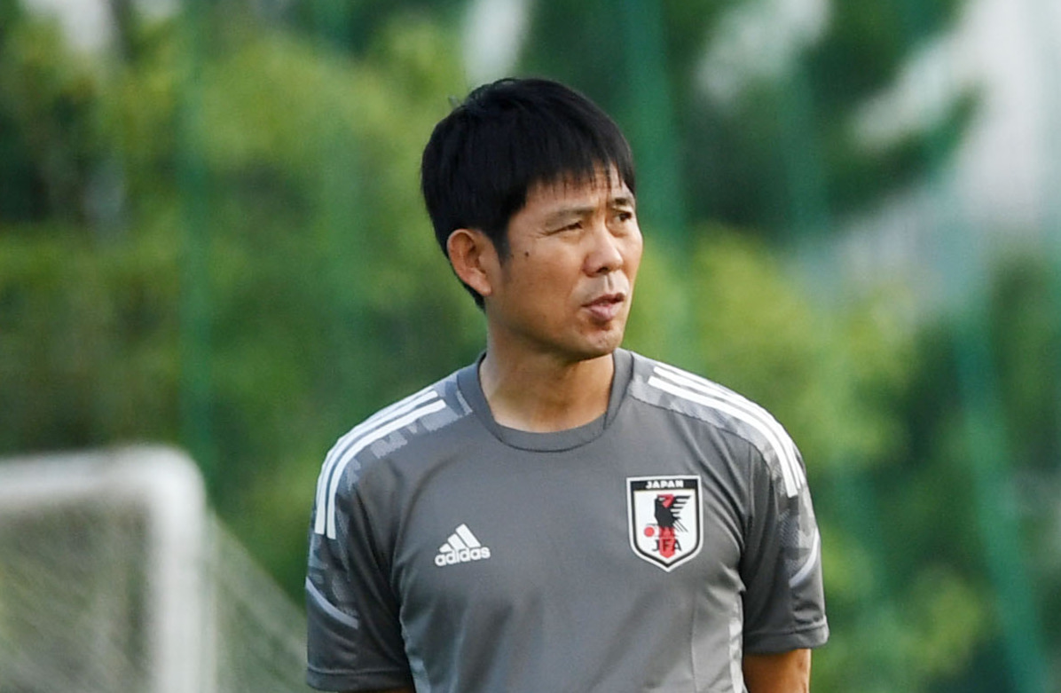 サッカー日本代表の森保一監督（2021年8月30日撮影）