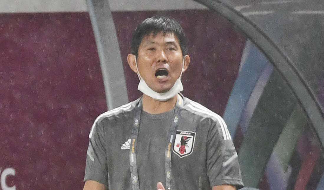 日本代表の森保一監督（2021年9月2日撮影）