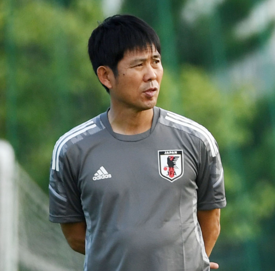 サッカー日本代表の森保監督（21年8月撮影）